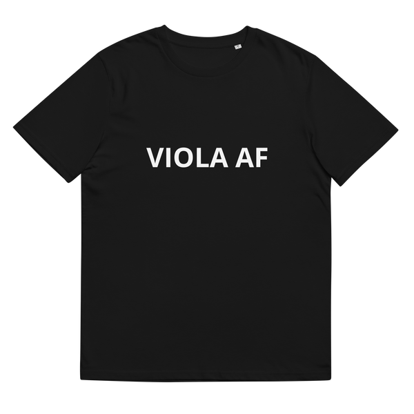 T-Shirt: Viola AF. Organic cotton.